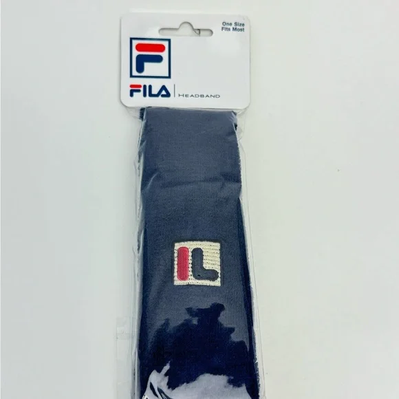 Fila Headband, Navy Blue NWT - Picture 2 of 3